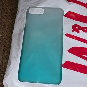 Teal/Turquoise Ombre Iphone 7 Plus Case